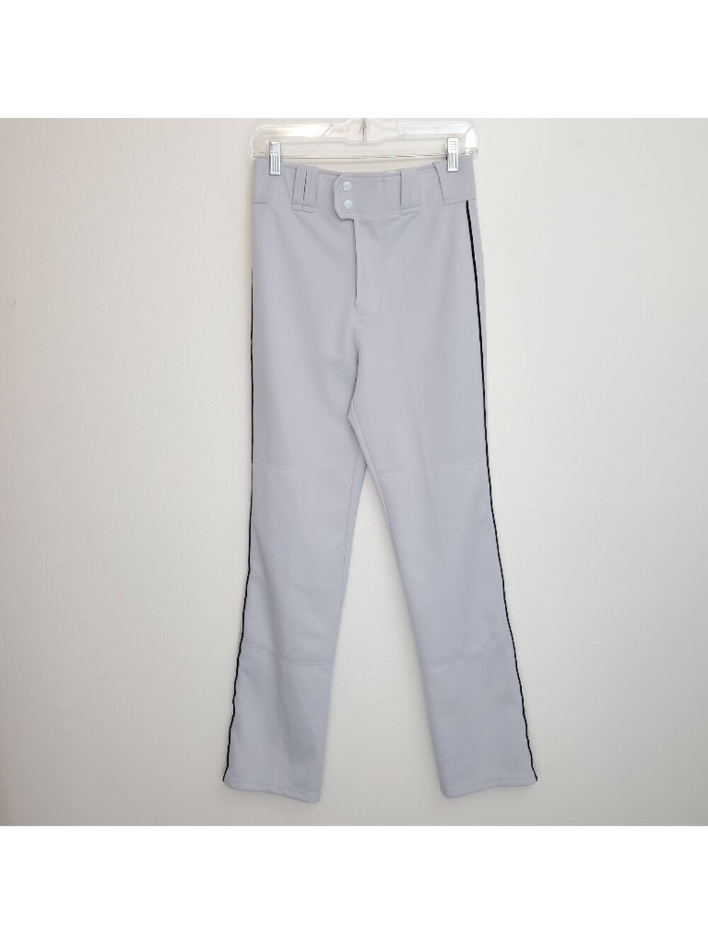 Teamwork Athletic Apparel silver and black baseball pants